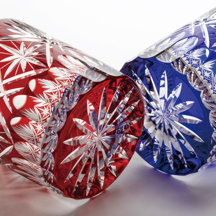 M-196-R Kenbishi Star Pattern Old Red