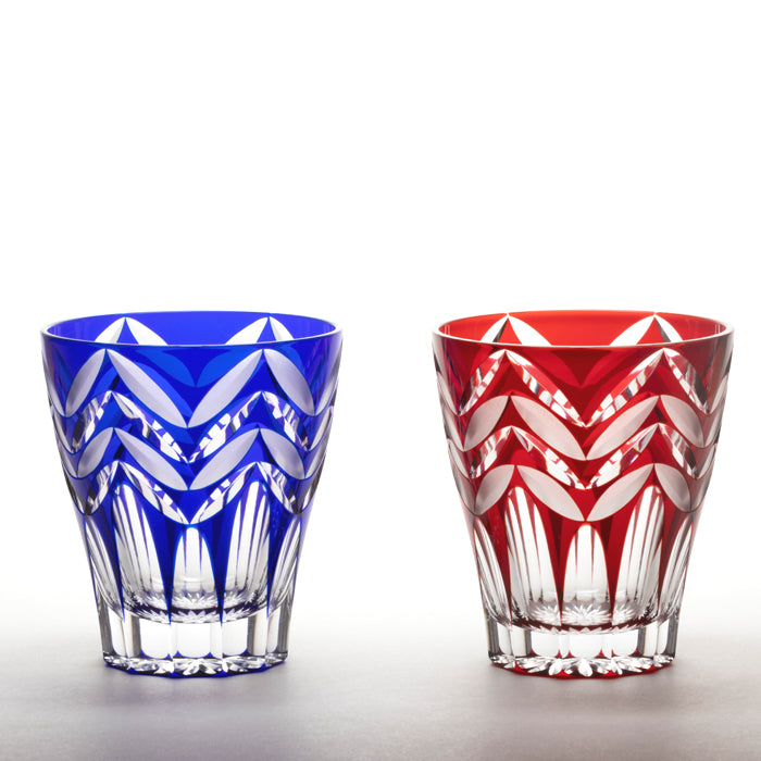 M-8522-2 Double Futaba Motif Mini Old Pair