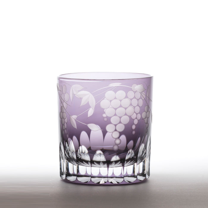 M-155-V Grape Pattern Old Purple