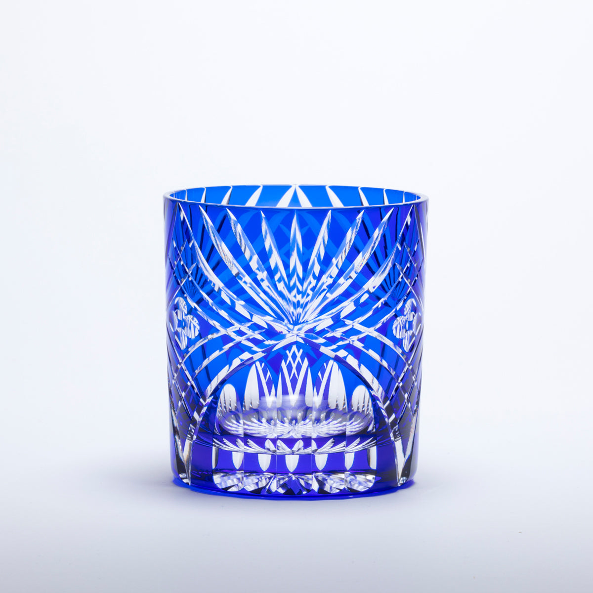 M-190 - Various colors of arc diamond pattern, old blue, red, purple