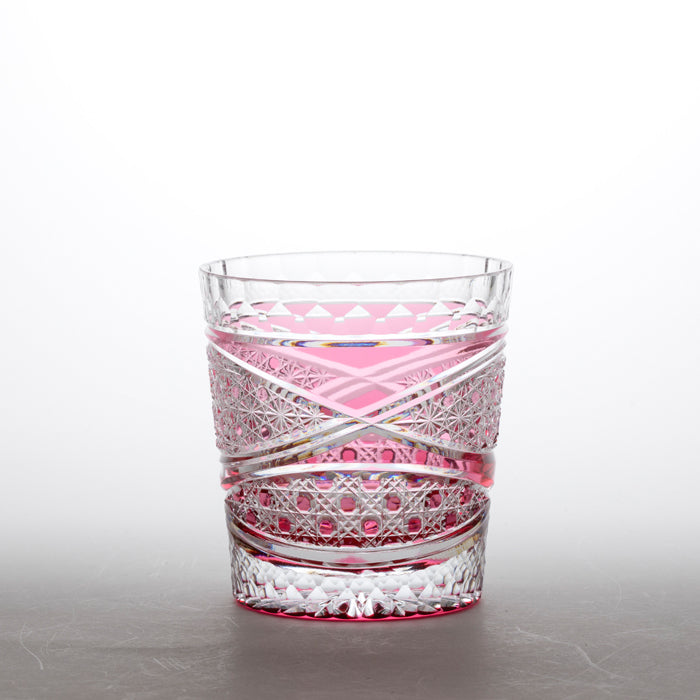 M-232-2 Old pair of oblique diamond and chrysanthemum basket weave patterns