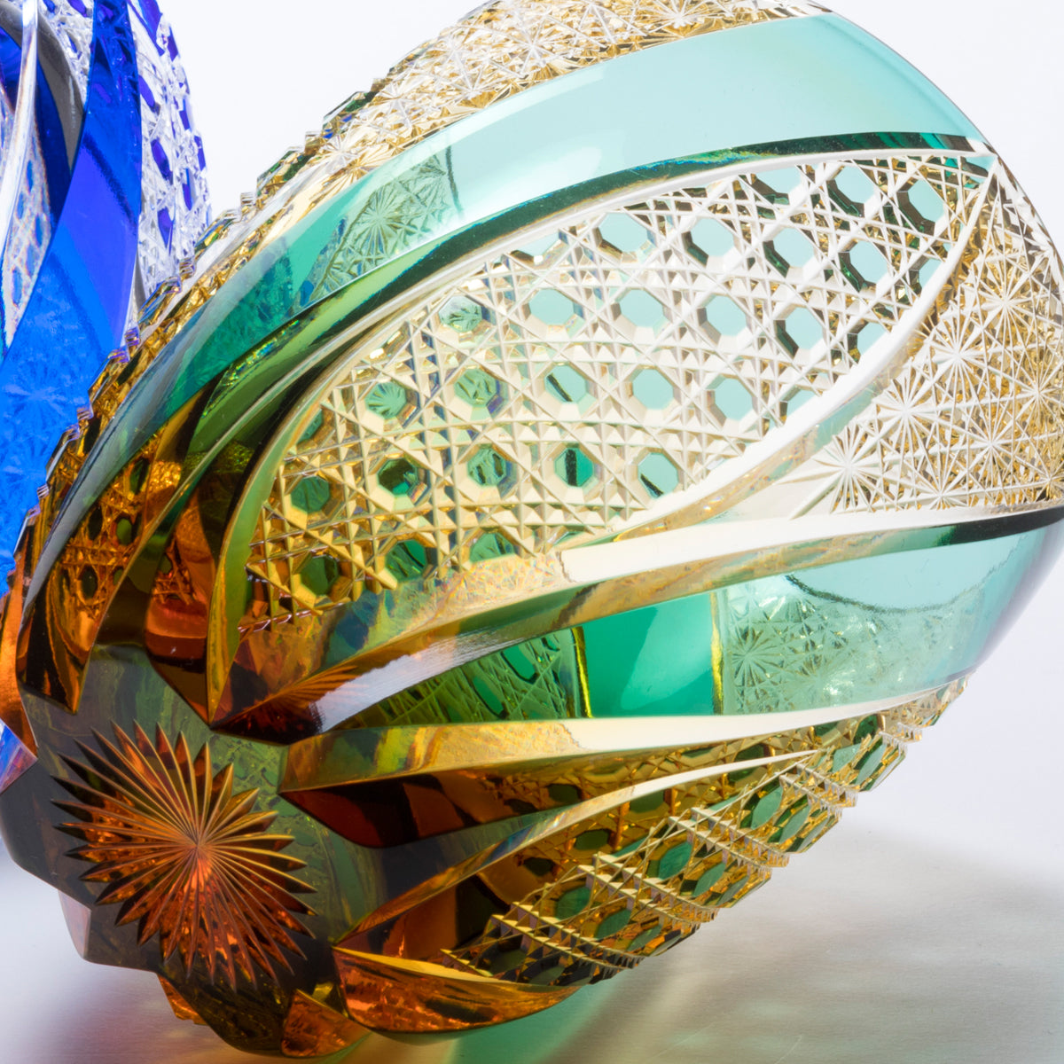 M-468 - Various colors by Kei Hosokoji. Octagonal basket weave with chrysanthemum pattern. Tumbler. Various colors.