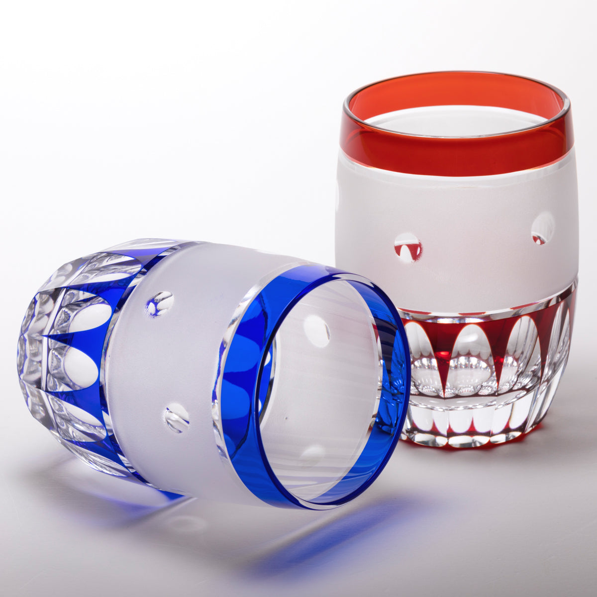 MS-4503-R 玉吹文様 タンブラー アカ