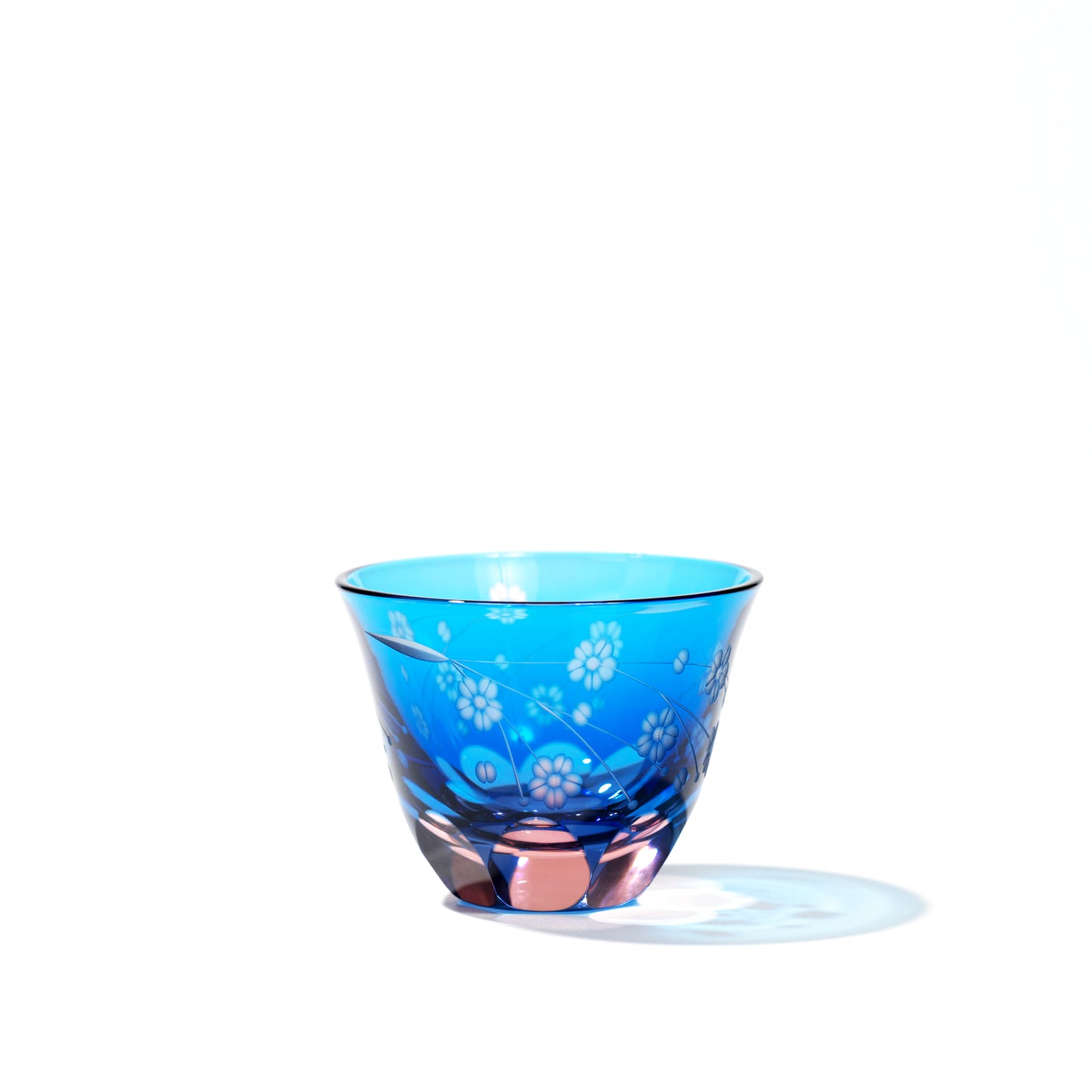 M-53-2BP Cherry Blossom Design Sake Cups (Pair)