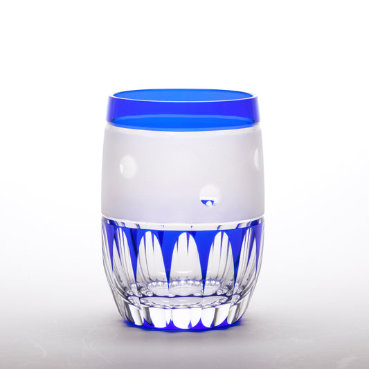 MS-4503-B 玉吹文様 タンブラー ルリ